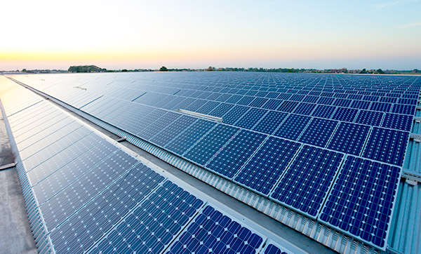 Pannelli fotovoltaici dell’impianto Galileo