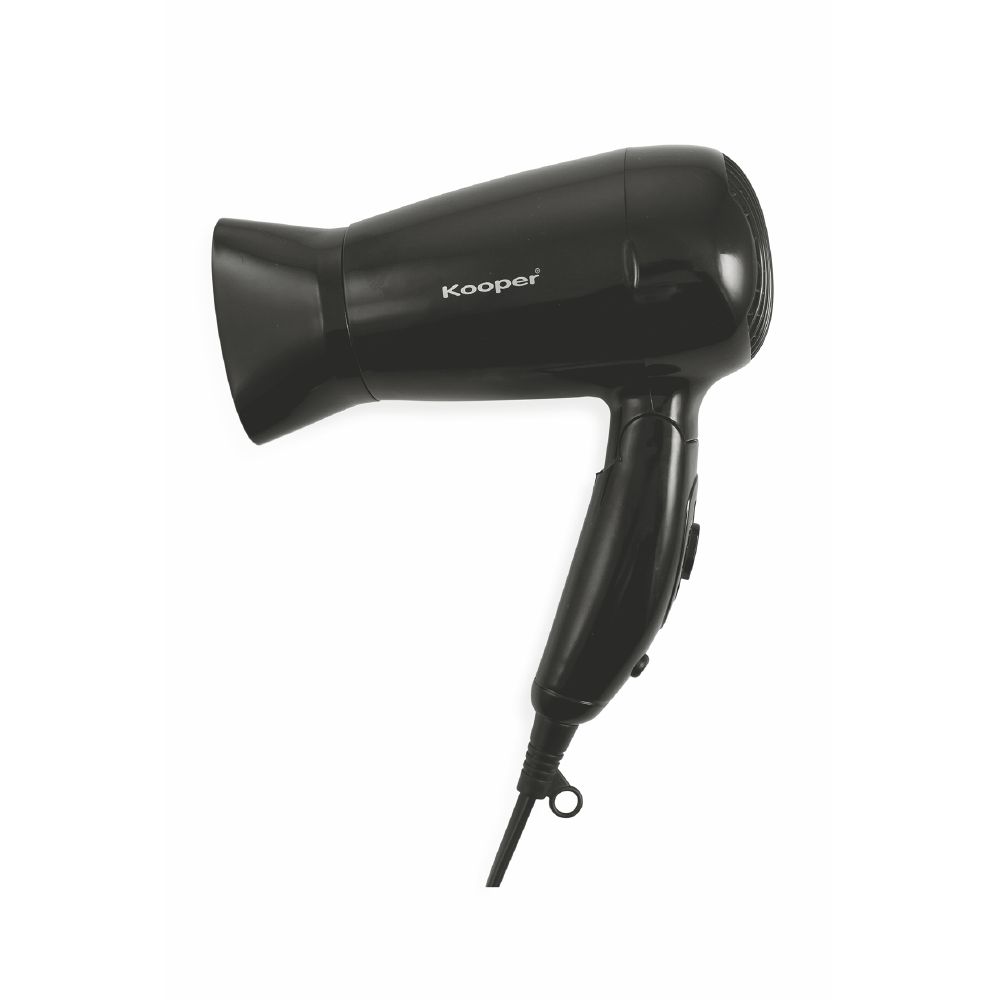 Asciugacapelli da viaggio pieghevole 1200 W, Kooper