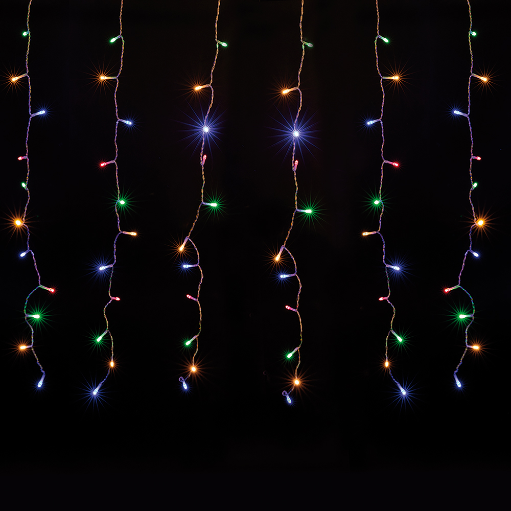Tenda 504 led multicolor 450x80 cm, Santa's House