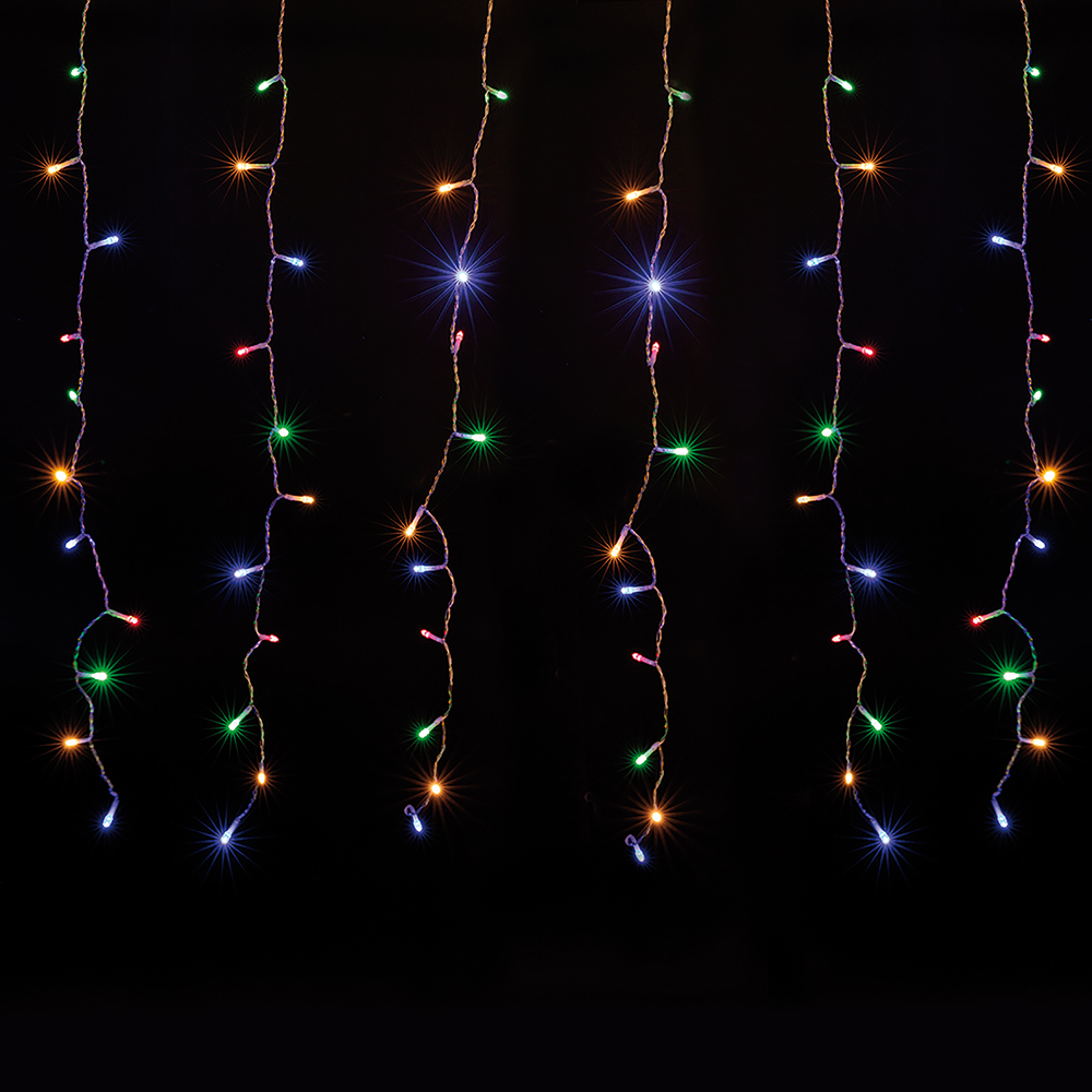 Tenda 252 led multicolor 350x70 cm, Santa's House
