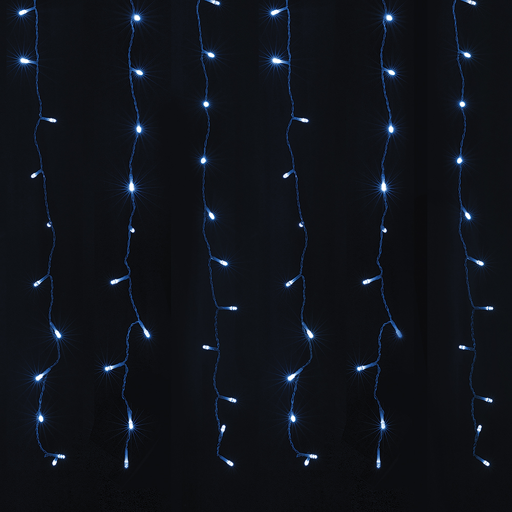 Tenda 204 led blu 300x75 cm, Santa's House