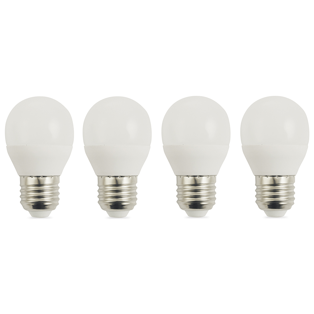 Set 4 lampadine LED bulbo, 6 W, Kooper