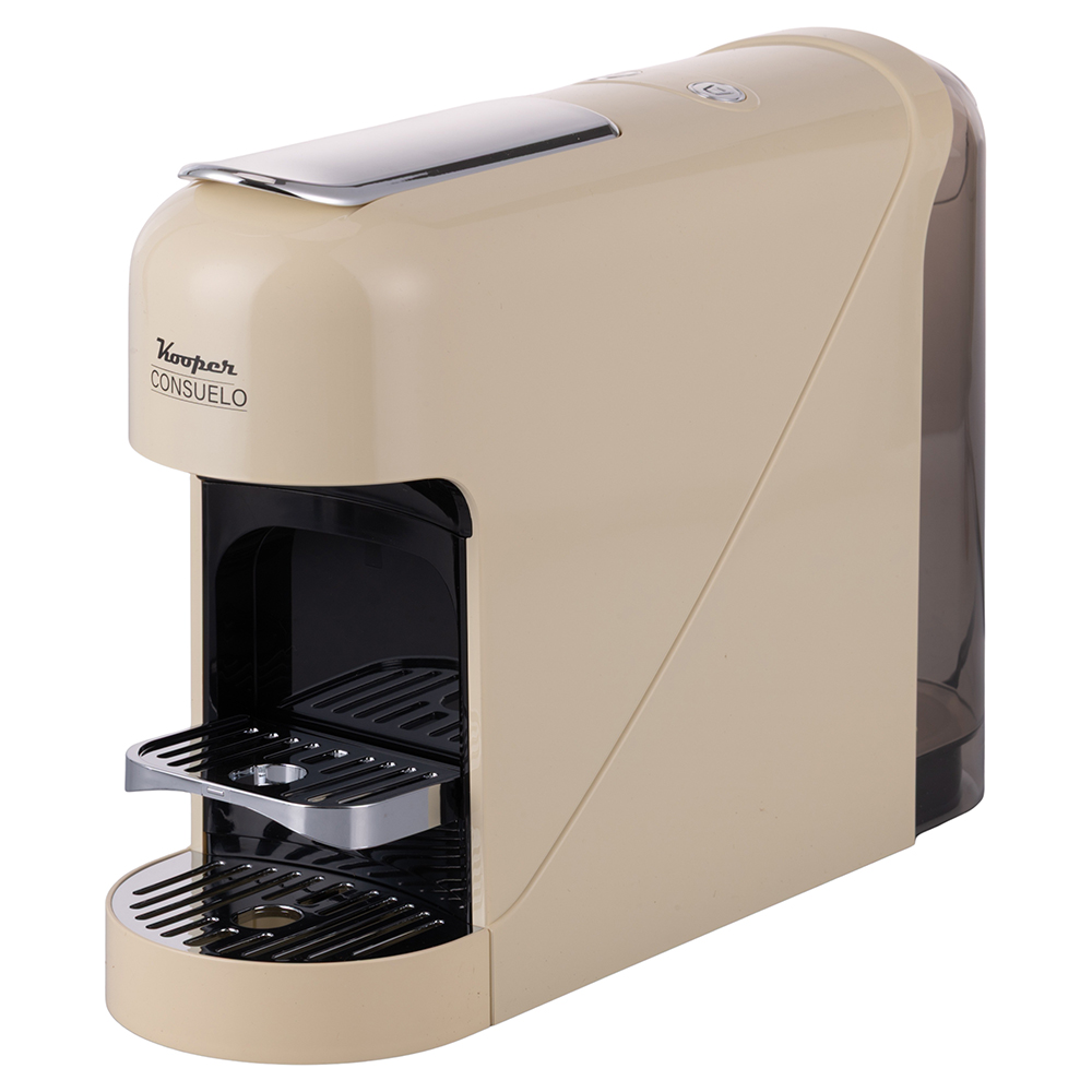 Macchina caffè espresso a capsule, avorio, 1400 W, Consuelo Kooper