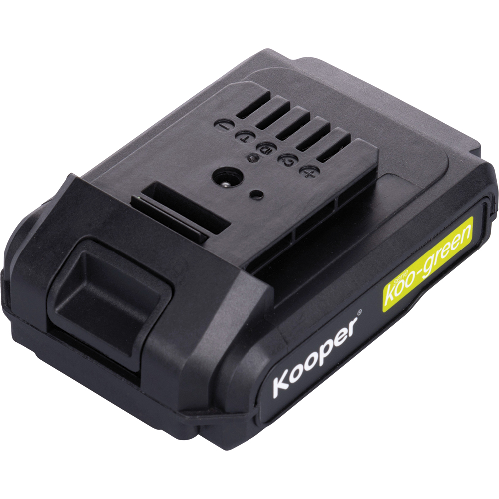 Batteria da 2000 mAh per elettroutensili da giardino Koo-Green, Kooper