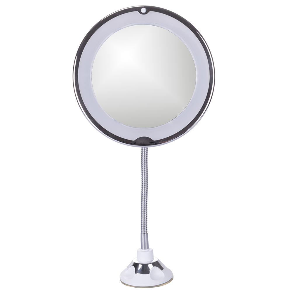 Specchio make-up led, ingranditore 5X, a batteria, Vanity