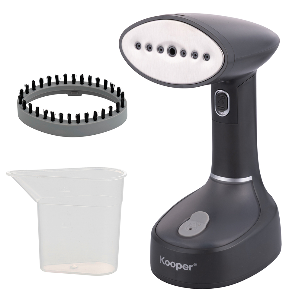 Ferro da stiro verticale 1400W, grigio e silver, Kooper