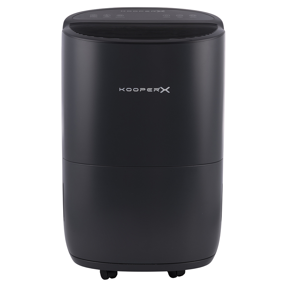 Deumidificatore 10L, 4 modalità di funzionamento, ioni negativi, 240 W, grigio, Kooper X