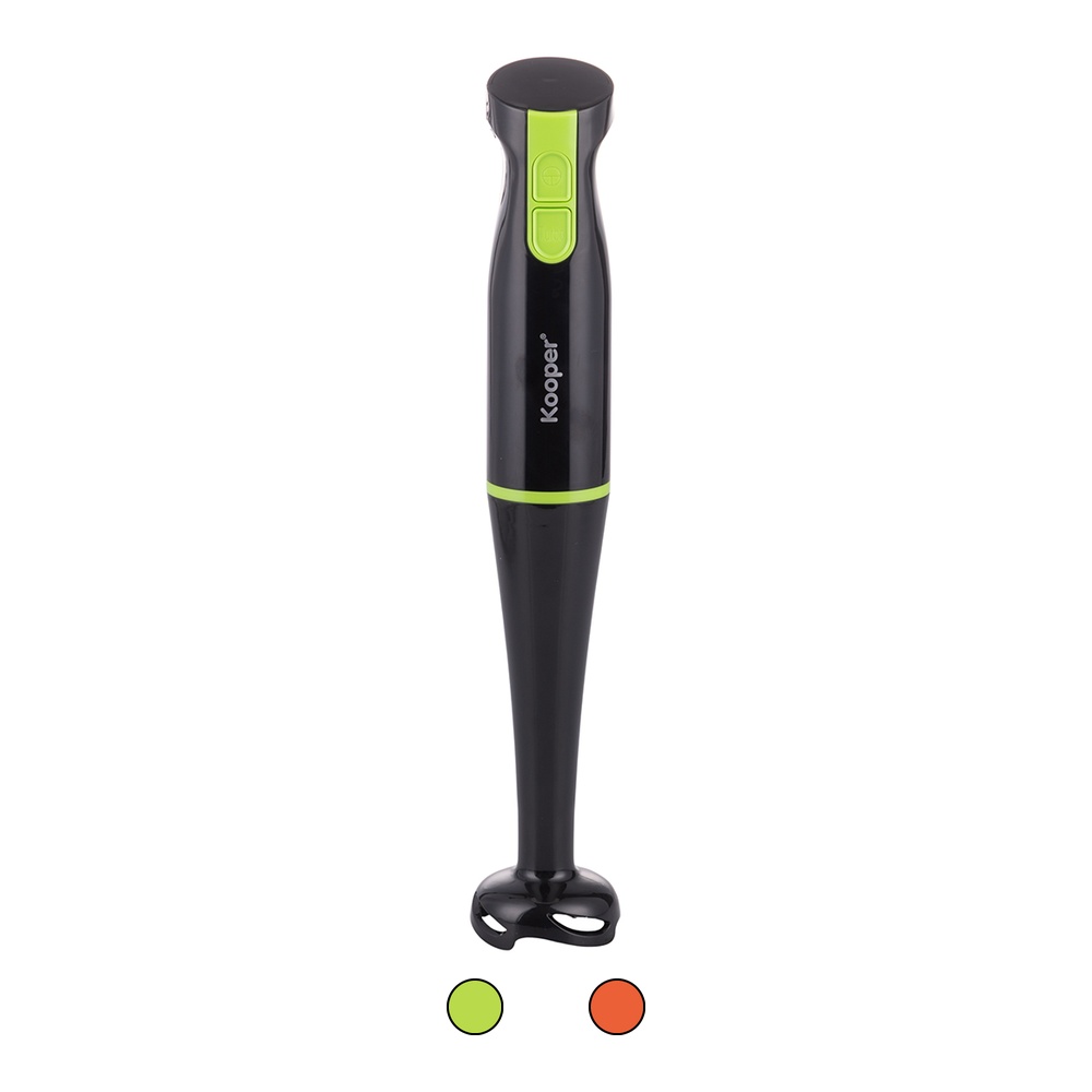 Frullatore elettrico a immersione 300W, 2 velocità + Pulse, nero, Kooper