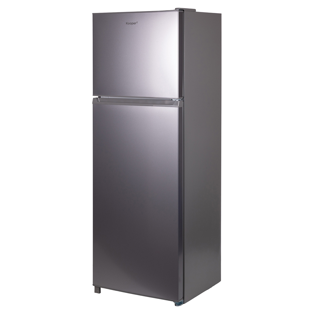 Frigorifero doppia porta 360 L 59,5x55x176 cm, grigio, Kooper