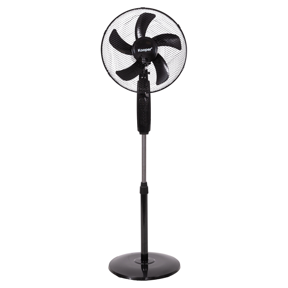Ventilatore a piantana con telecomando, 3 velocità, con timer, Kooper